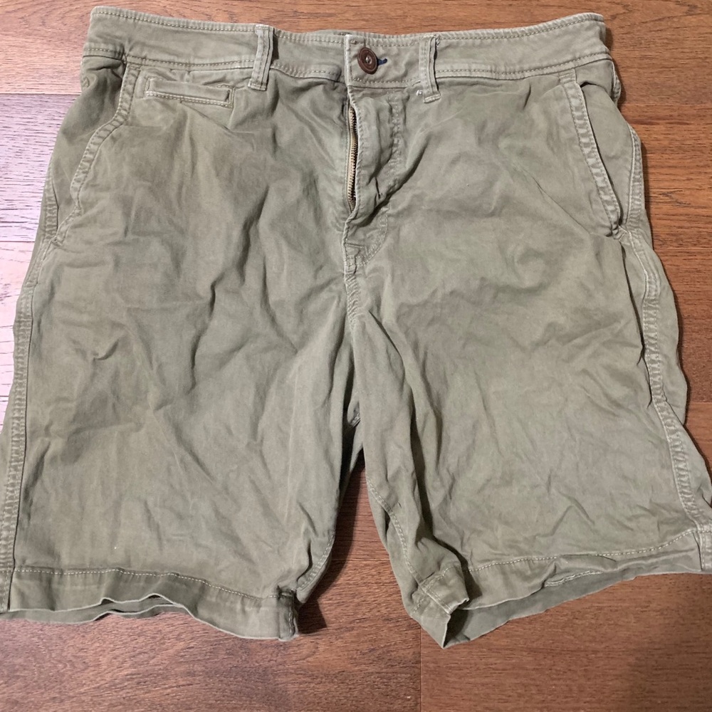 Olive Green American Eagle Shorts